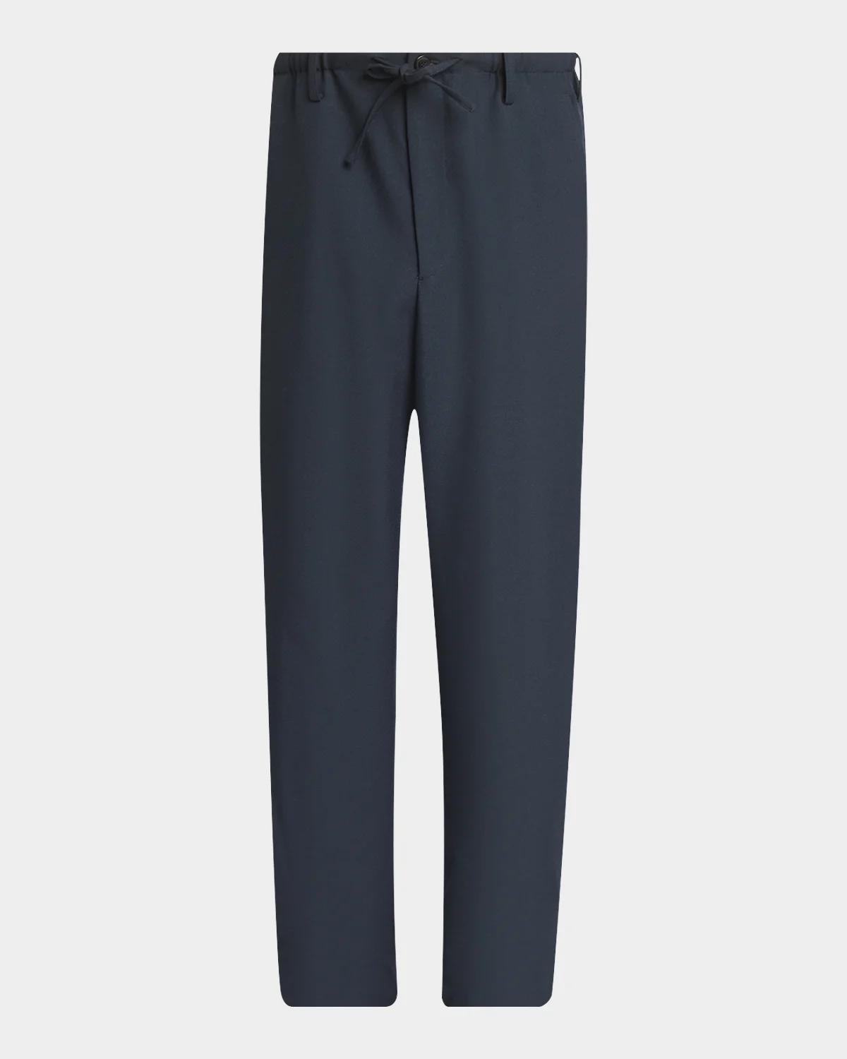Dries Van Noten Men's Penny Long 4265 Drawstring Trousers