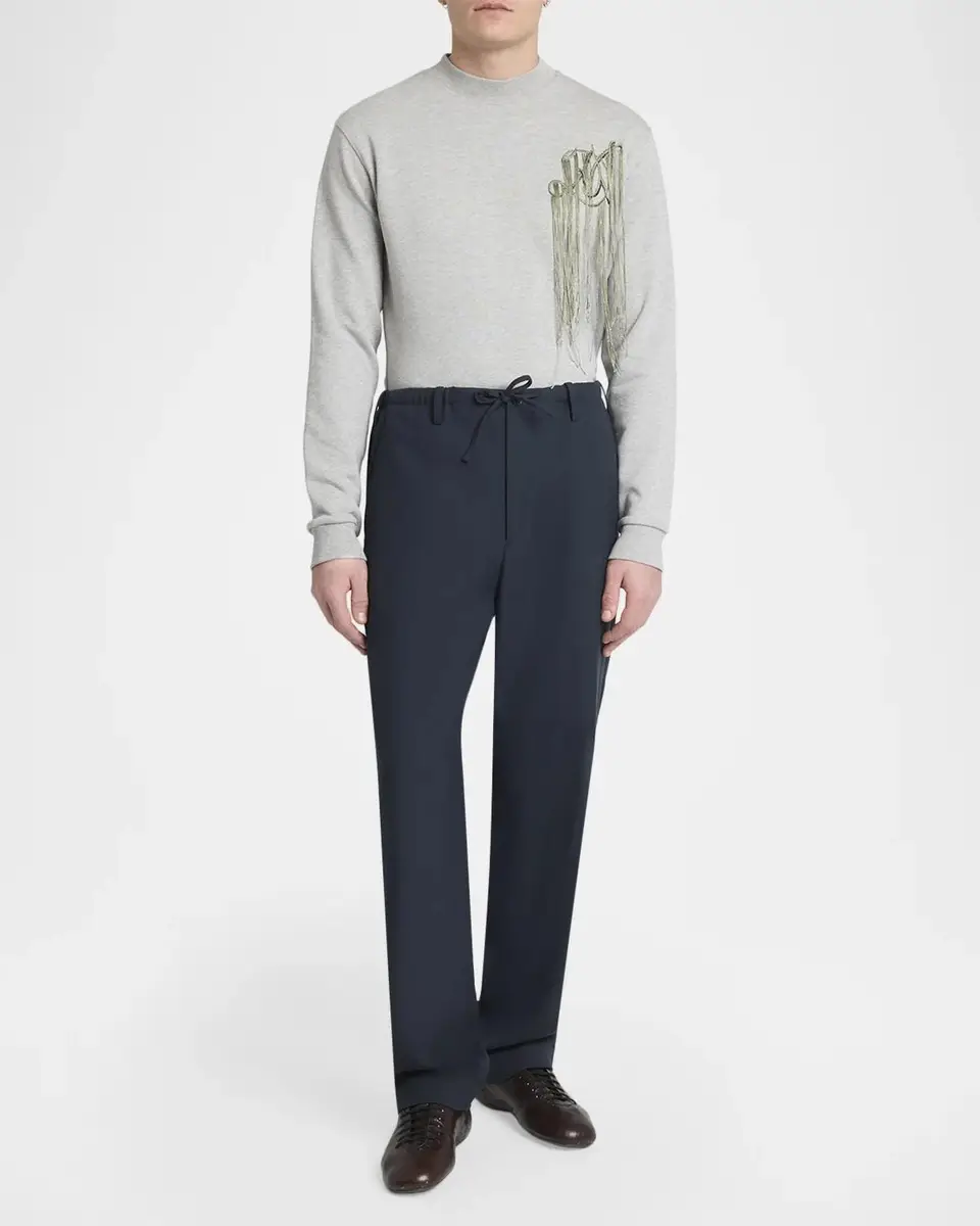 Dries Van Noten Men's Penny Long 4265 Drawstring Trousers | Thumbnail 2 Dries Van Noten Men's Penny Long 4265 Drawstring Trousers | Thumbnail 2