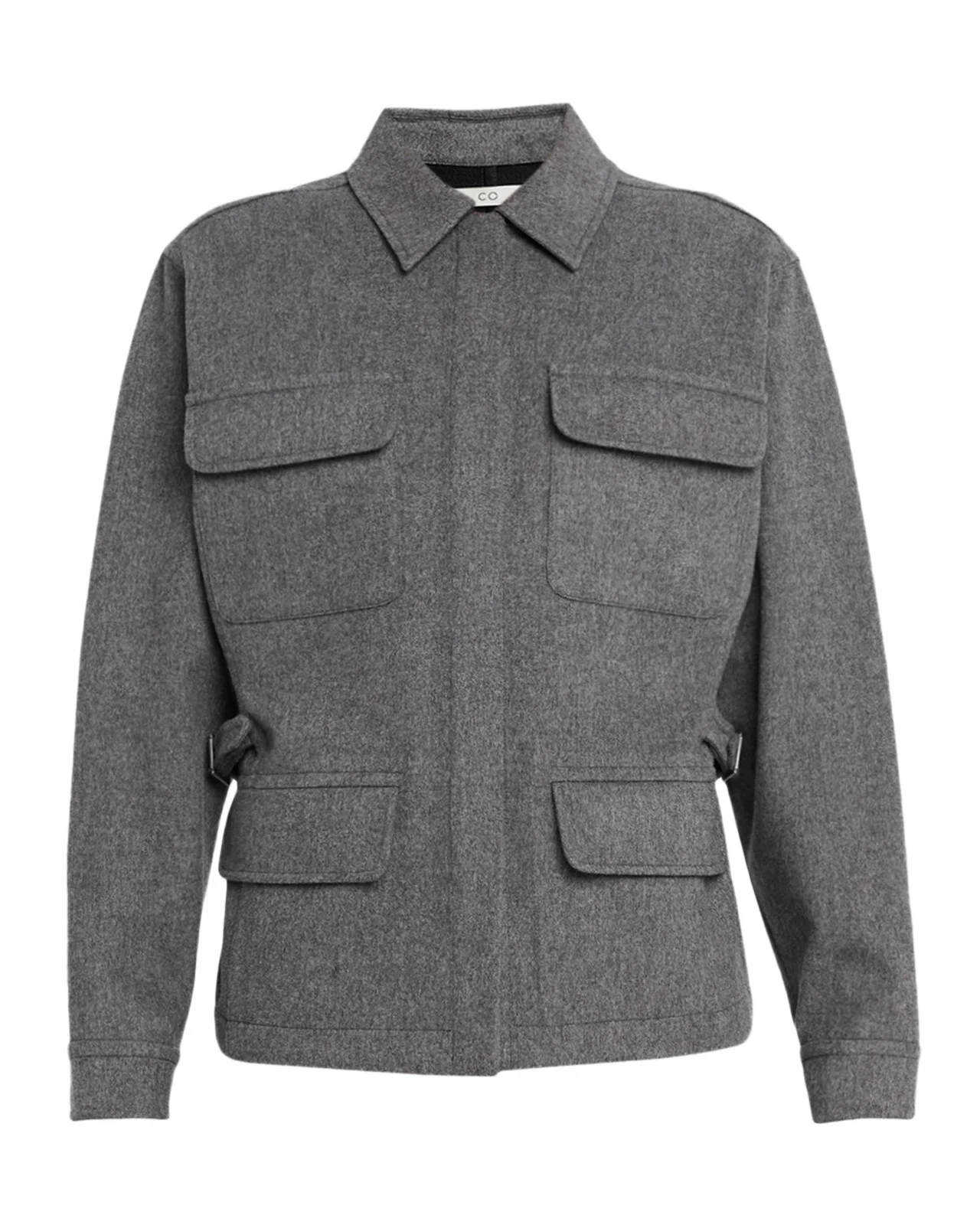 Co Workwear Wool-Cashmere Shirt Jacket