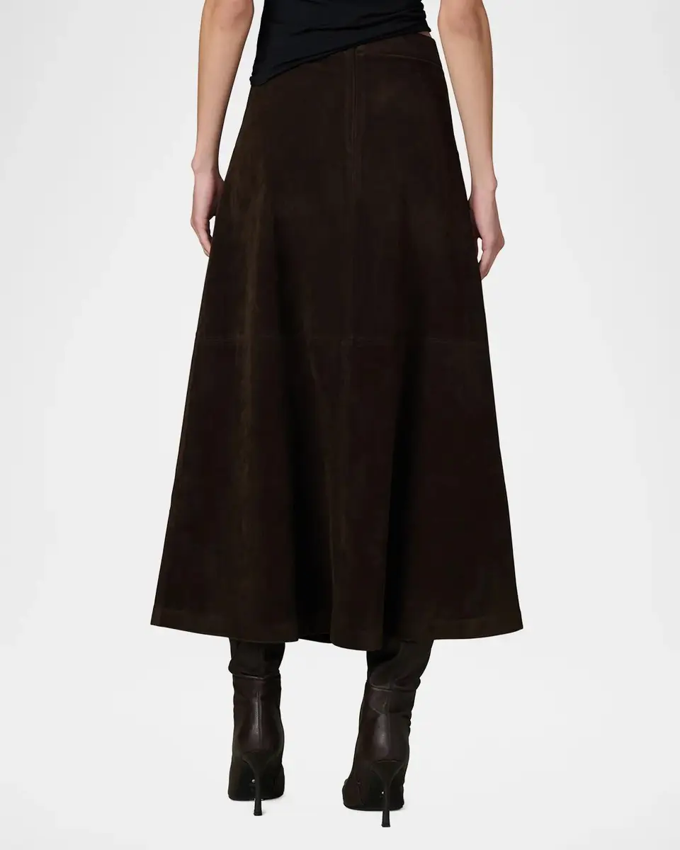 Joe's Jeans The Tavi Vegan Suede Midi-Skirt | Thumbnail 3 Joe's Jeans The Tavi Vegan Suede Midi-Skirt | Thumbnail 3