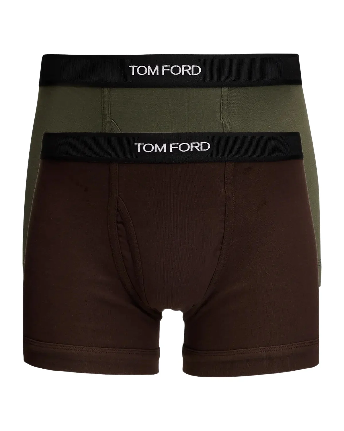 Tom Ford Men's 2-Pack Solid Jersey Boxer Briefs