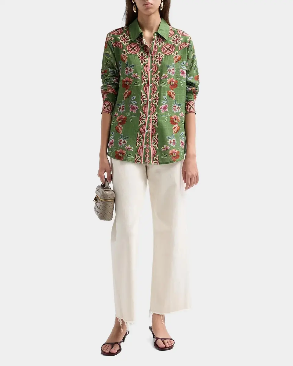 Johnny Was Vintage Western Floral-Print Shirt | Thumbnail 2 Johnny Was Vintage Western Floral-Print Shirt | Thumbnail 2
