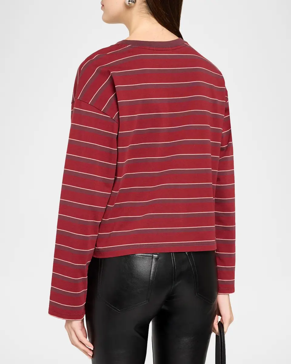 rag & bone Kelly Striped Cotton Top | Thumbnail 3