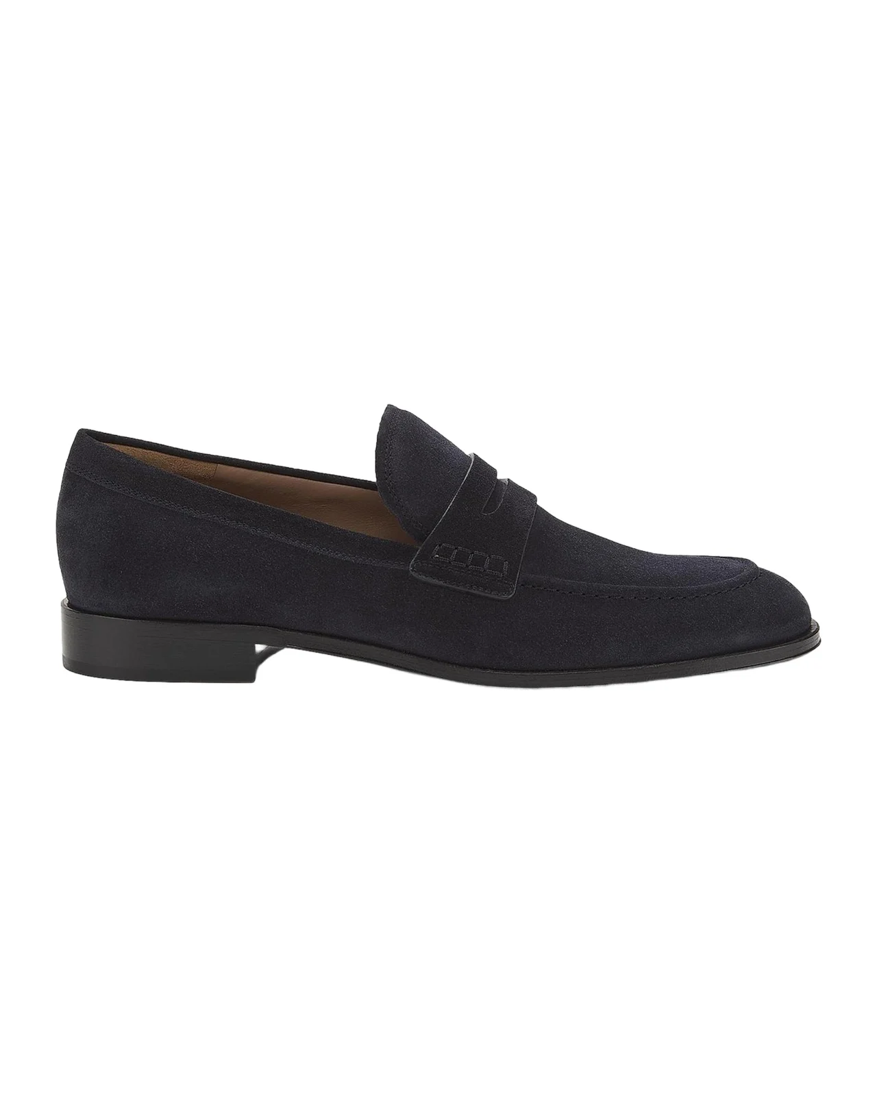 Gianvito Rossi Men's George Suede Penny Loafers