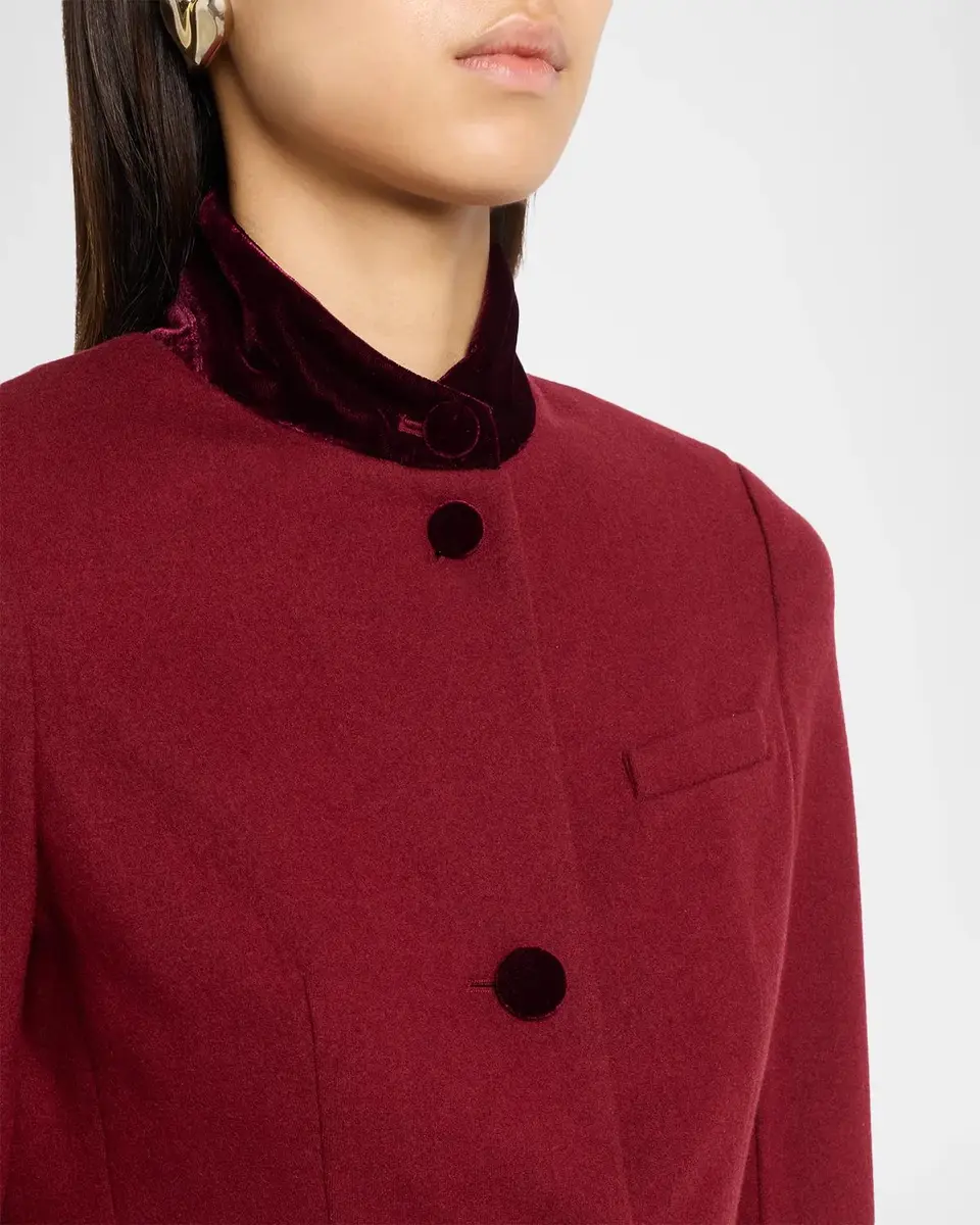 rag & bone Slade Velvet-Trim Jacket | Thumbnail 5