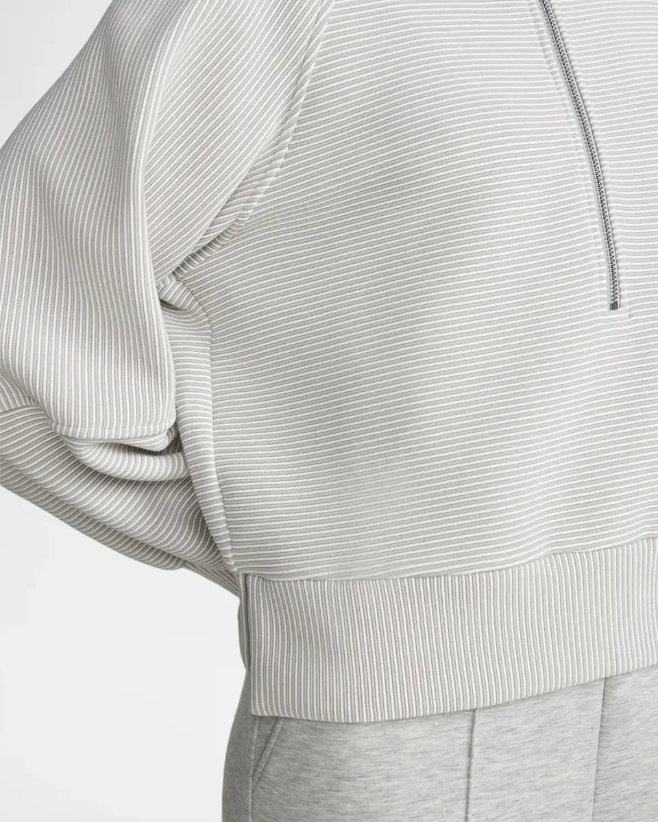 Varley Milano Half-Zip Ribbed Sweatshirt | Thumbnail 5 Varley Milano Half-Zip Ribbed Sweatshirt | Thumbnail 5