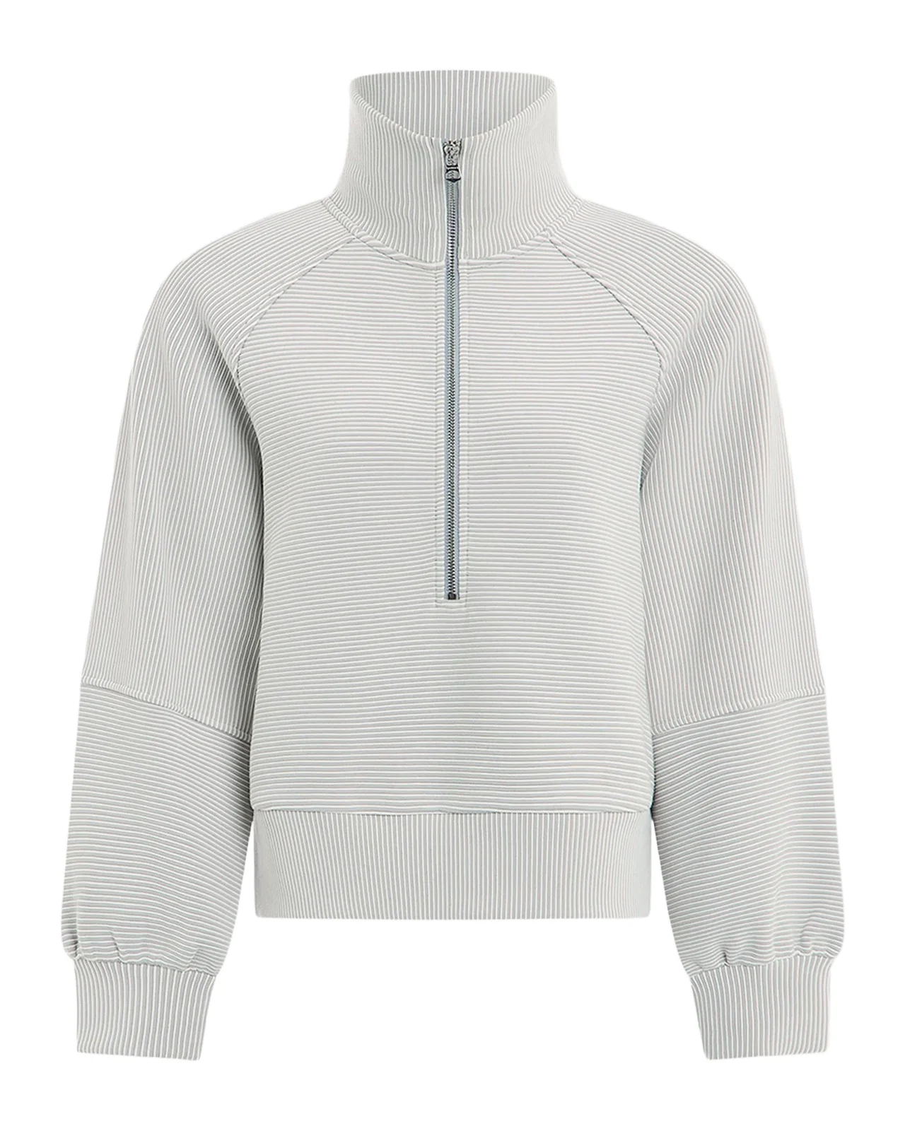 Varley Milano Half-Zip Ribbed Sweatshirt