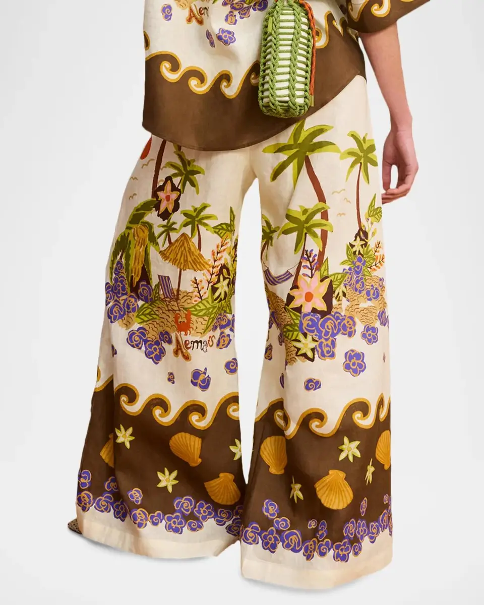 ALÉMAIS Island Cove Linen Pants | Thumbnail 3
