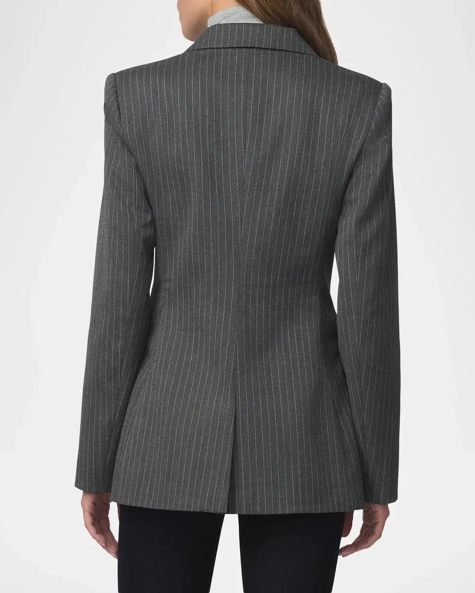Joe's Jeans Mecah Pinstripe Double-Breasted Blazer | Thumbnail 3 Joe's Jeans Mecah Pinstripe Double-Breasted Blazer | Thumbnail 3