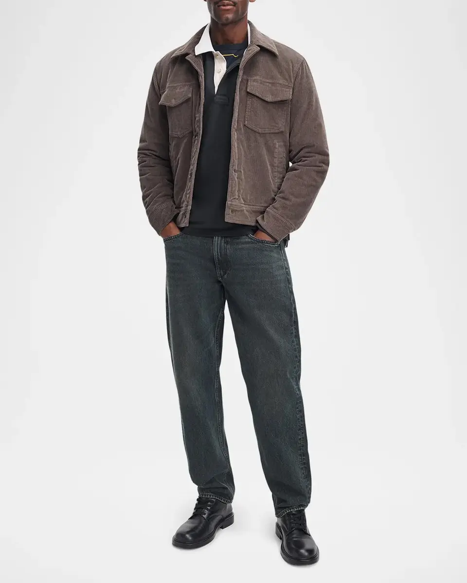 rag & bone Classic Solid Rugby Shirt | Thumbnail 2 rag & bone Classic Solid Rugby Shirt | Thumbnail 2