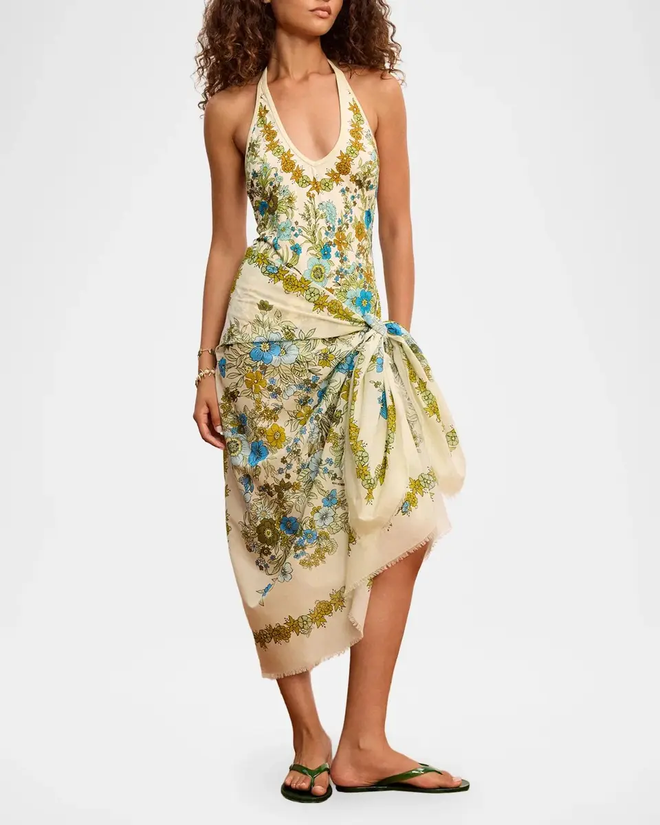 ALÉMAIS Sophia Halter One-Piece Swimsuit | Thumbnail 2 ALÉMAIS Sophia Halter One-Piece Swimsuit | Thumbnail 2