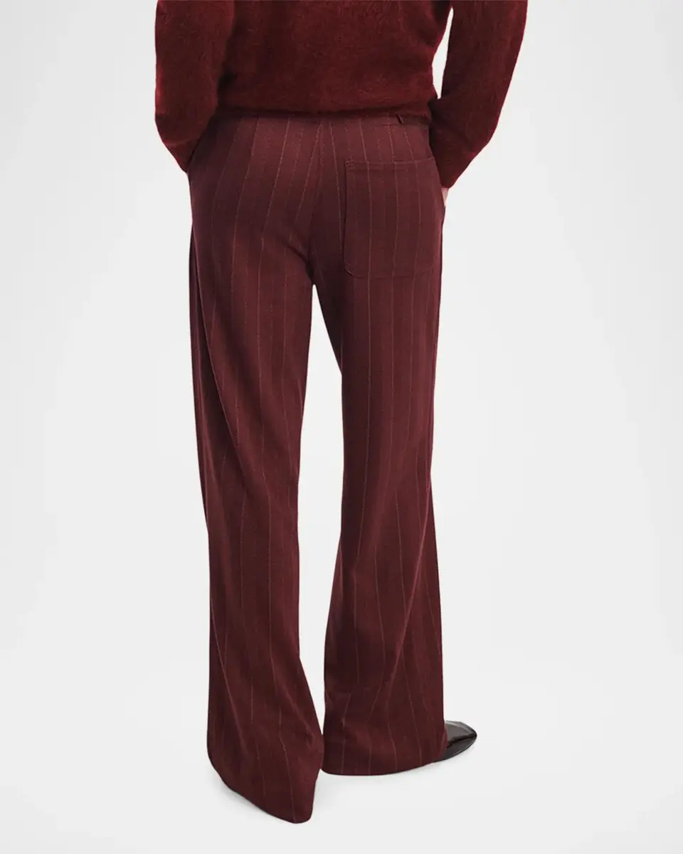 rag & bone Irina Striped Ponte Jacquard Pants | Thumbnail 3