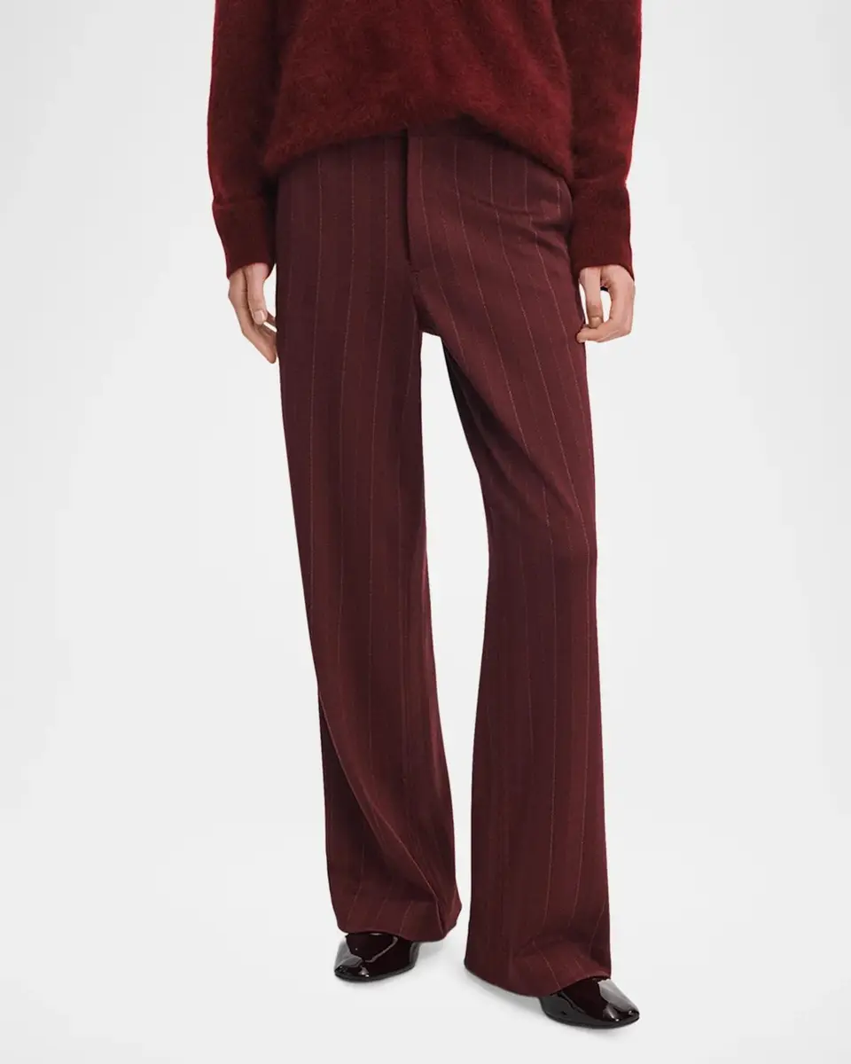 rag & bone Irina Striped Ponte Jacquard Pants | Thumbnail 4