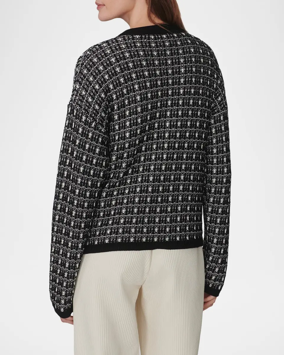 Varley Sarina Tweed Cardigan Sweater | Thumbnail 3 Varley Sarina Tweed Cardigan Sweater | Thumbnail 3