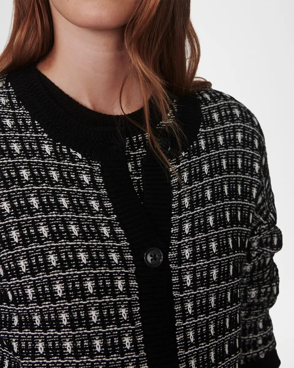 Varley Sarina Tweed Cardigan Sweater | Thumbnail 5 Varley Sarina Tweed Cardigan Sweater | Thumbnail 5
