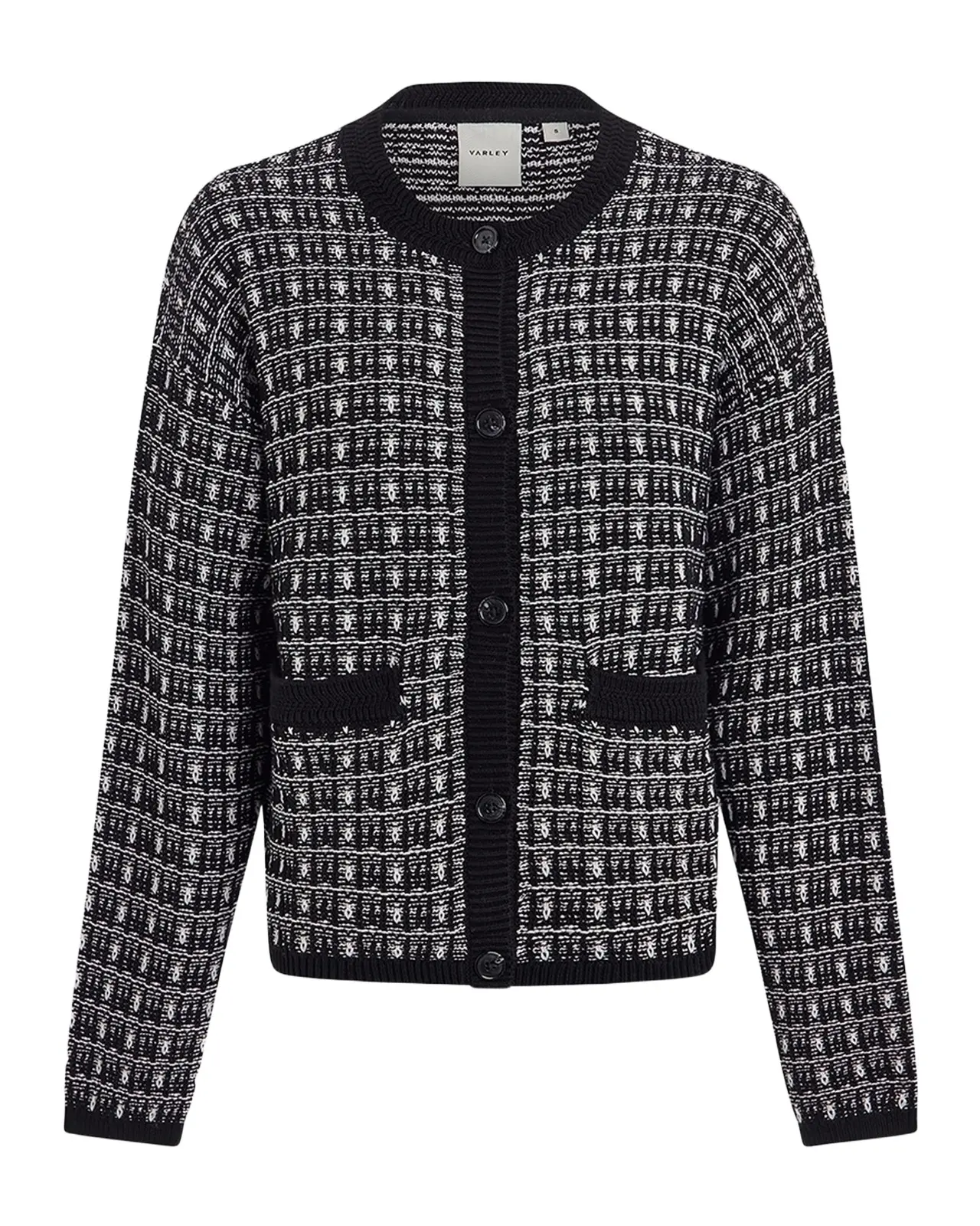 Varley Sarina Tweed Cardigan Sweater