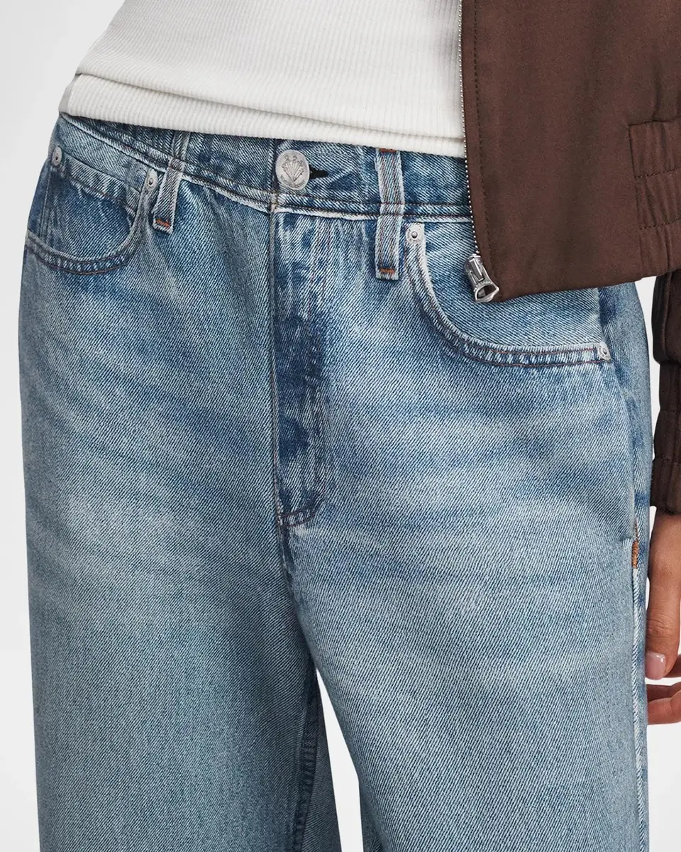 rag & bone Miramar Mallow Scuba Wide-Leg Elasticized Pants | Thumbnail 5