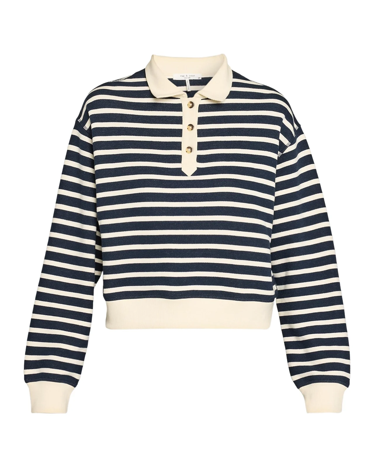 Vintage Terry Striped Polo Vintage Terry Striped Polo