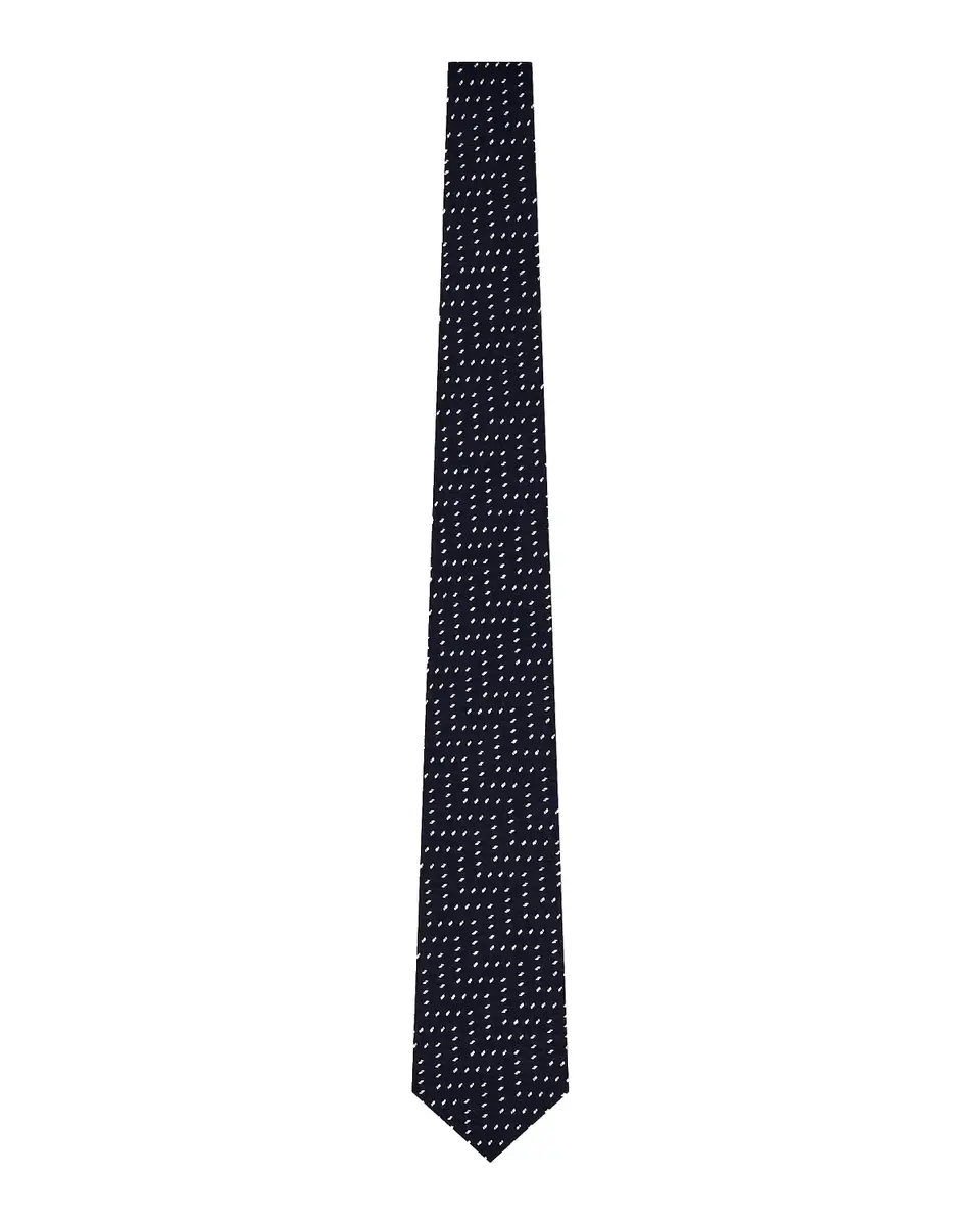 Giorgio Armani Wide Chevron Geometric Silk Tie | Thumbnail 2 Giorgio Armani Wide Chevron Geometric Silk Tie | Thumbnail 2