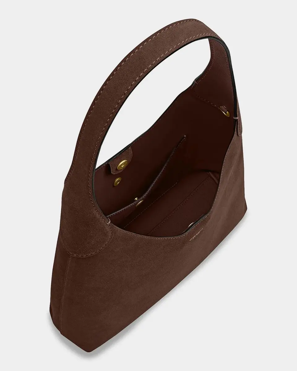 Coach Brooklyn 28 Suede Shoulder Bag | Thumbnail 3 Coach Brooklyn 28 Suede Shoulder Bag | Thumbnail 3