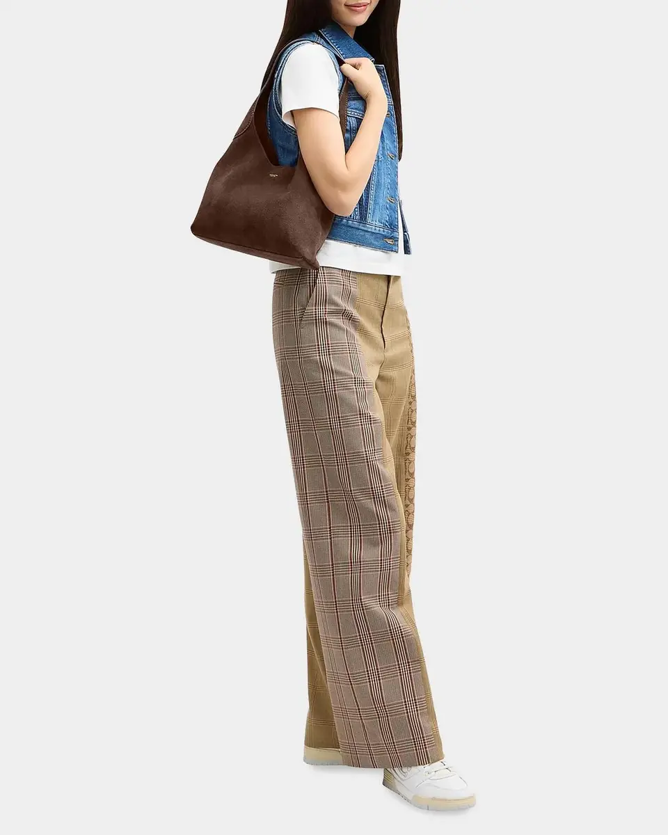 Coach Brooklyn 28 Suede Shoulder Bag | Thumbnail 4 Coach Brooklyn 28 Suede Shoulder Bag | Thumbnail 4