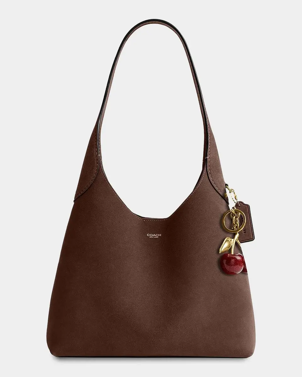 Coach Brooklyn 28 Suede Shoulder Bag | Thumbnail 7 Coach Brooklyn 28 Suede Shoulder Bag | Thumbnail 7