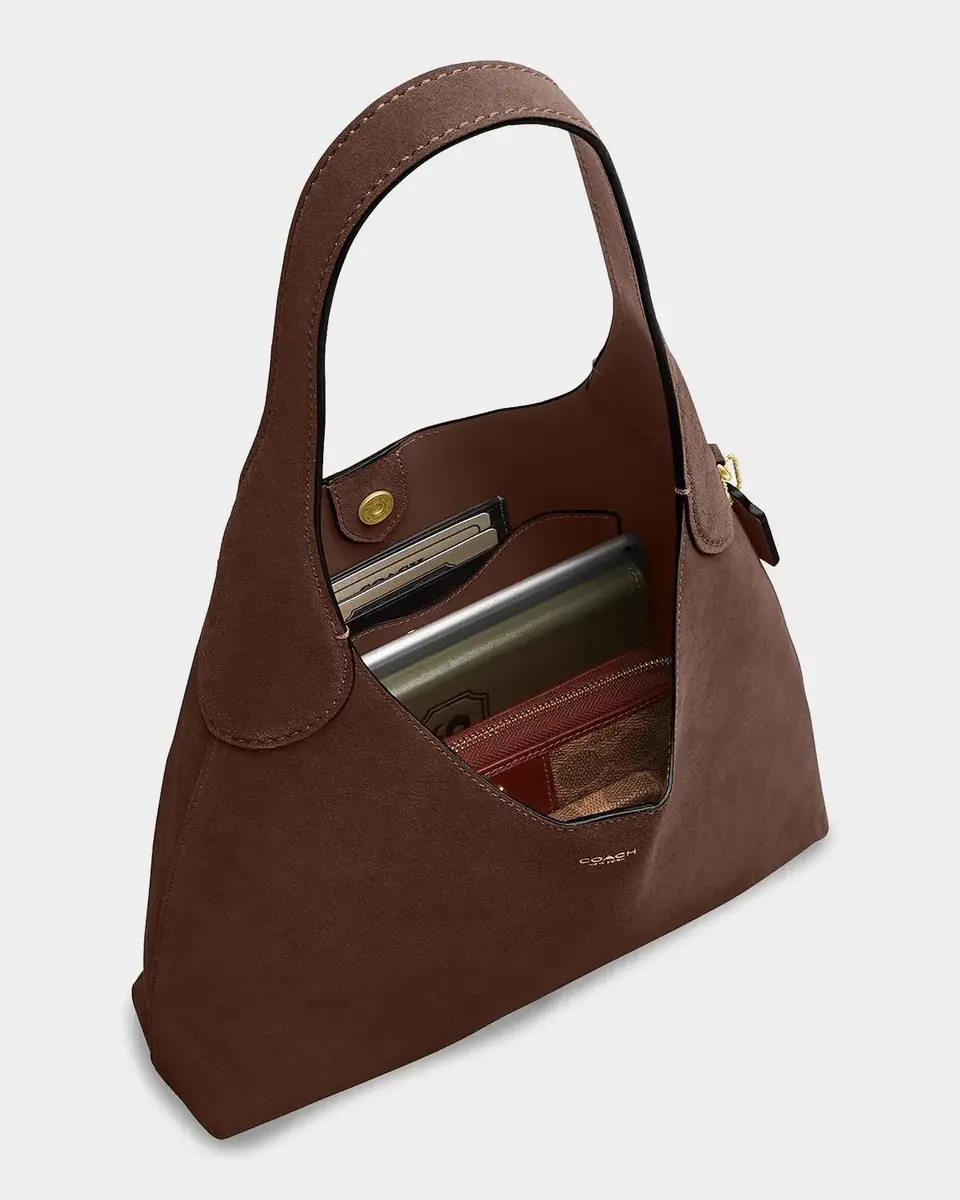 Coach Brooklyn 28 Suede Shoulder Bag | Thumbnail 8 Coach Brooklyn 28 Suede Shoulder Bag | Thumbnail 8