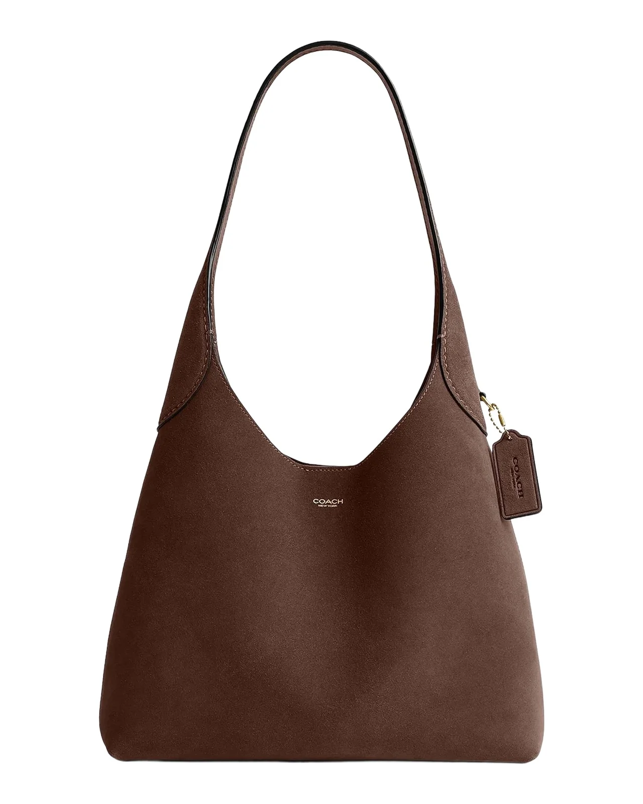 Brooklyn 28 Suede Shoulder Bag
