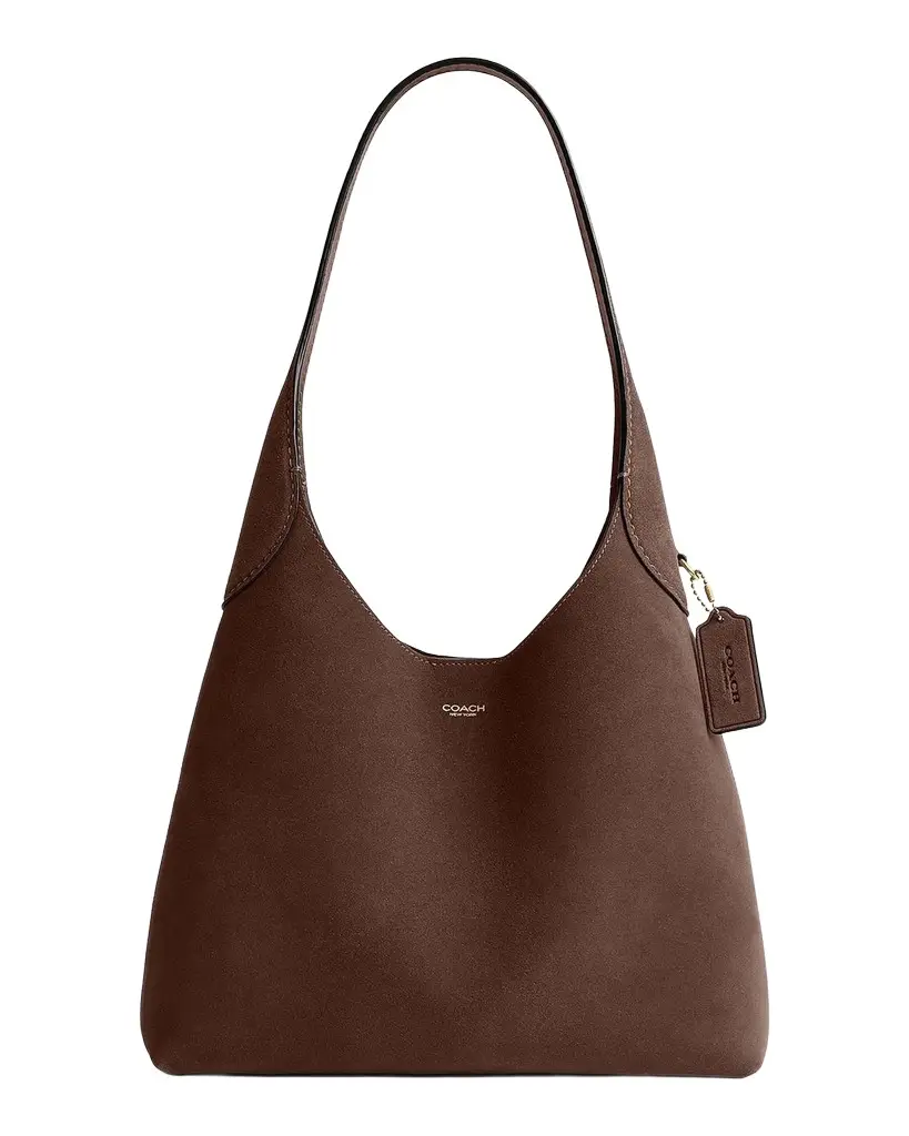 Brooklyn 28 Suede Shoulder Bag Brooklyn 28 Suede Shoulder Bag
