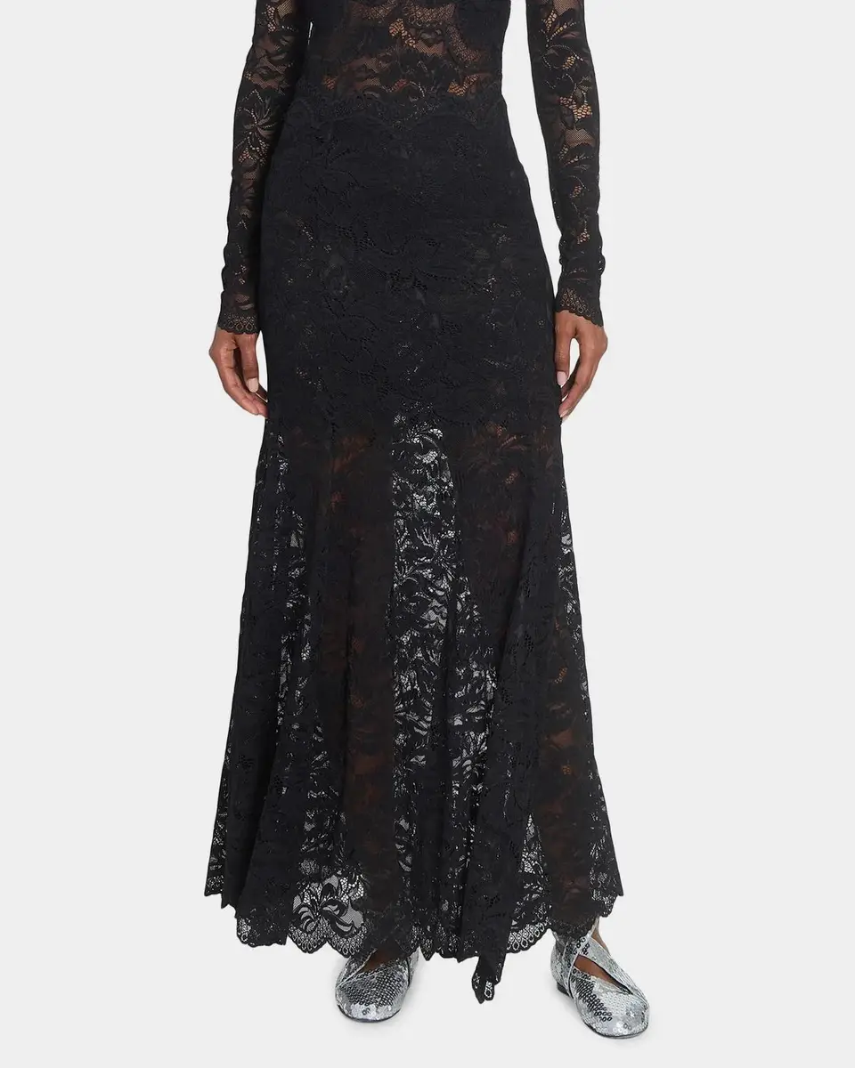 Rabanne Lace A-Line Maxi Skirt | Thumbnail 4 Rabanne Lace A-Line Maxi Skirt | Thumbnail 4