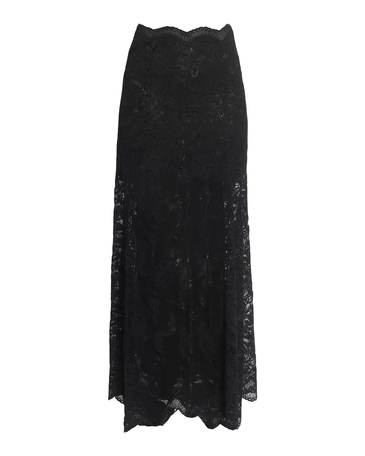 Lace A-Line Maxi Skirt