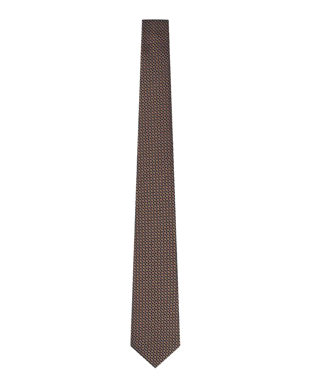 Men's Silk Geometric Tie