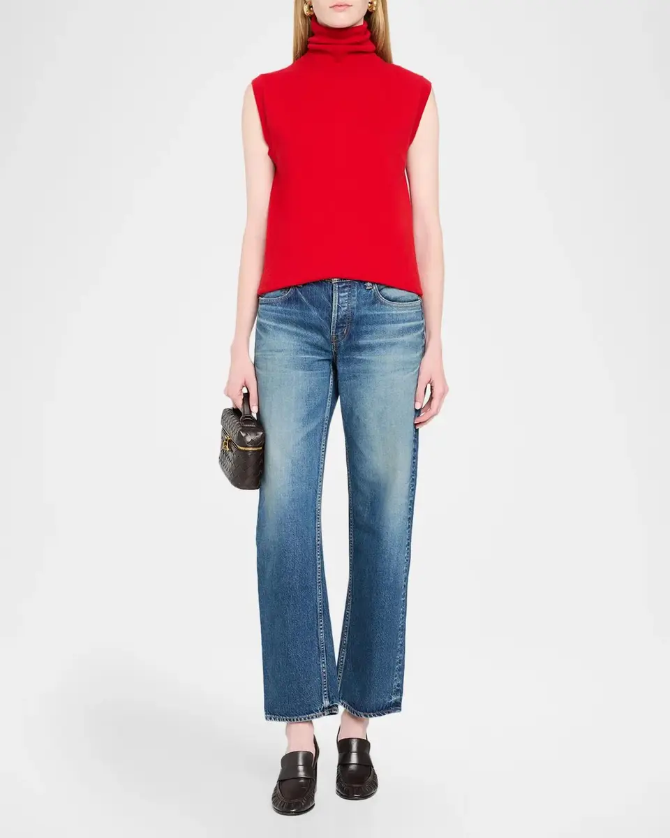 Moussy Vintage Minneapolis Curved Boyfriend Jeans | Thumbnail 2