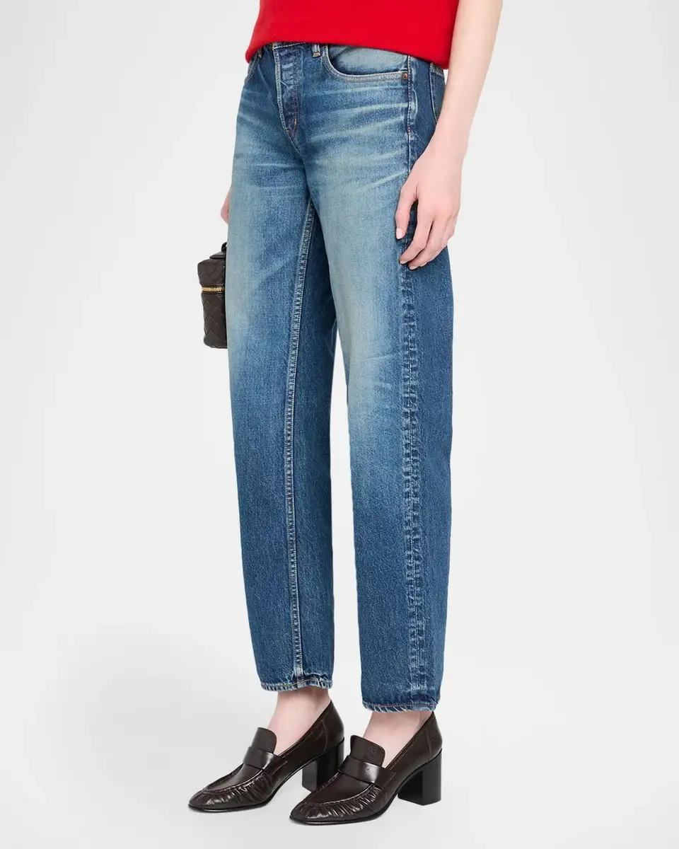 Moussy Vintage Minneapolis Curved Boyfriend Jeans | Thumbnail 4