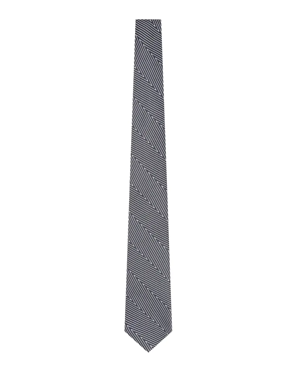 Giorgio Armani Men's Geometric Silk Tie | Thumbnail 2 Giorgio Armani Men's Geometric Silk Tie | Thumbnail 2