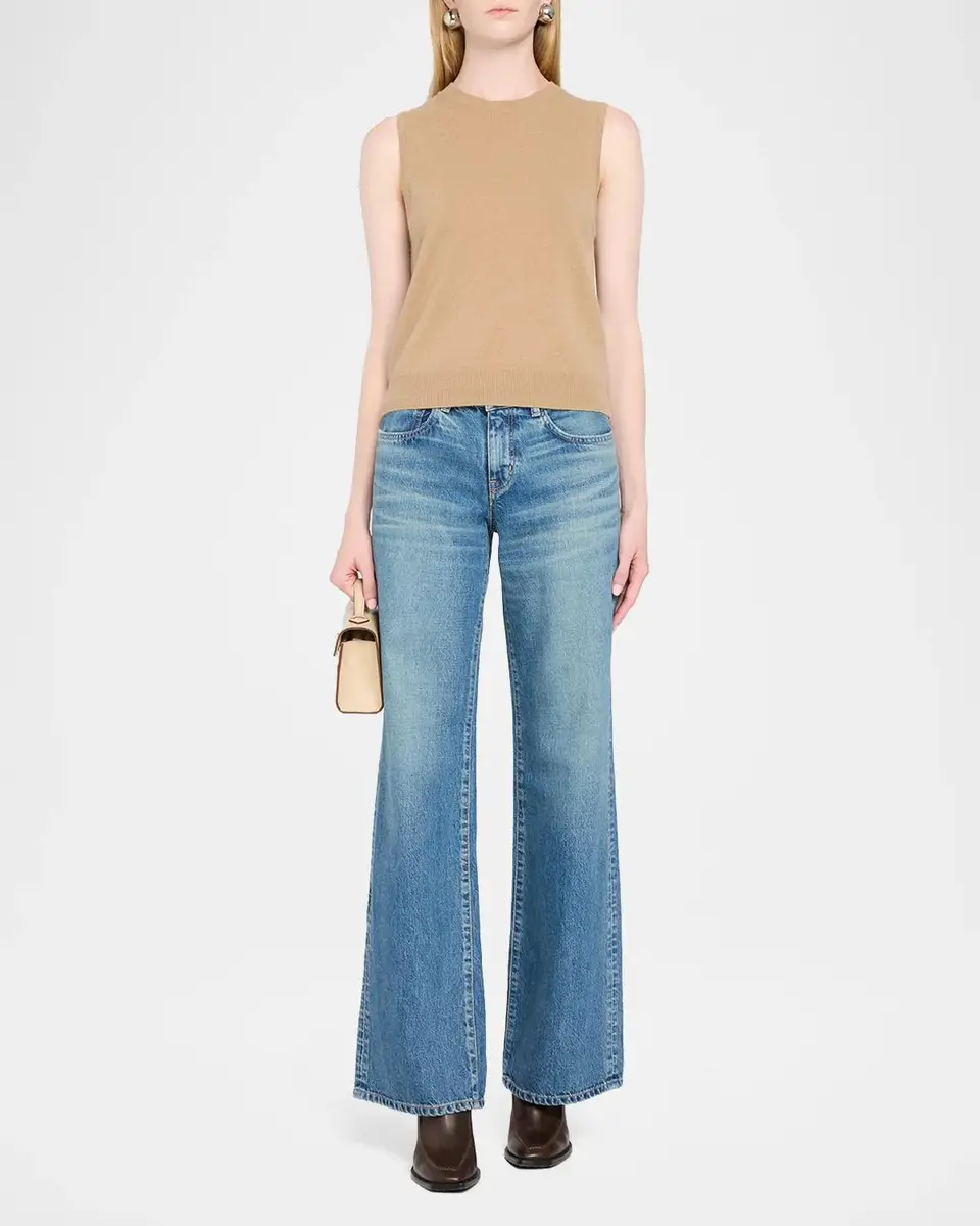 Moussy Vintage Missouri Low-Rise Wide-Leg Jeans | Thumbnail 2 Moussy Vintage Missouri Low-Rise Wide-Leg Jeans | Thumbnail 2