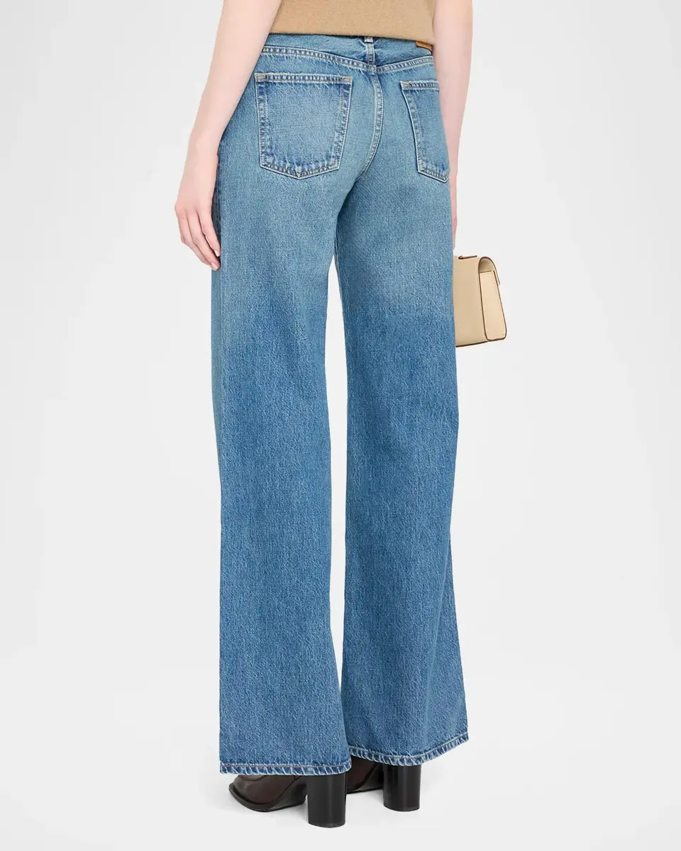 Moussy Vintage Missouri Low-Rise Wide-Leg Jeans | Thumbnail 3 Moussy Vintage Missouri Low-Rise Wide-Leg Jeans | Thumbnail 3