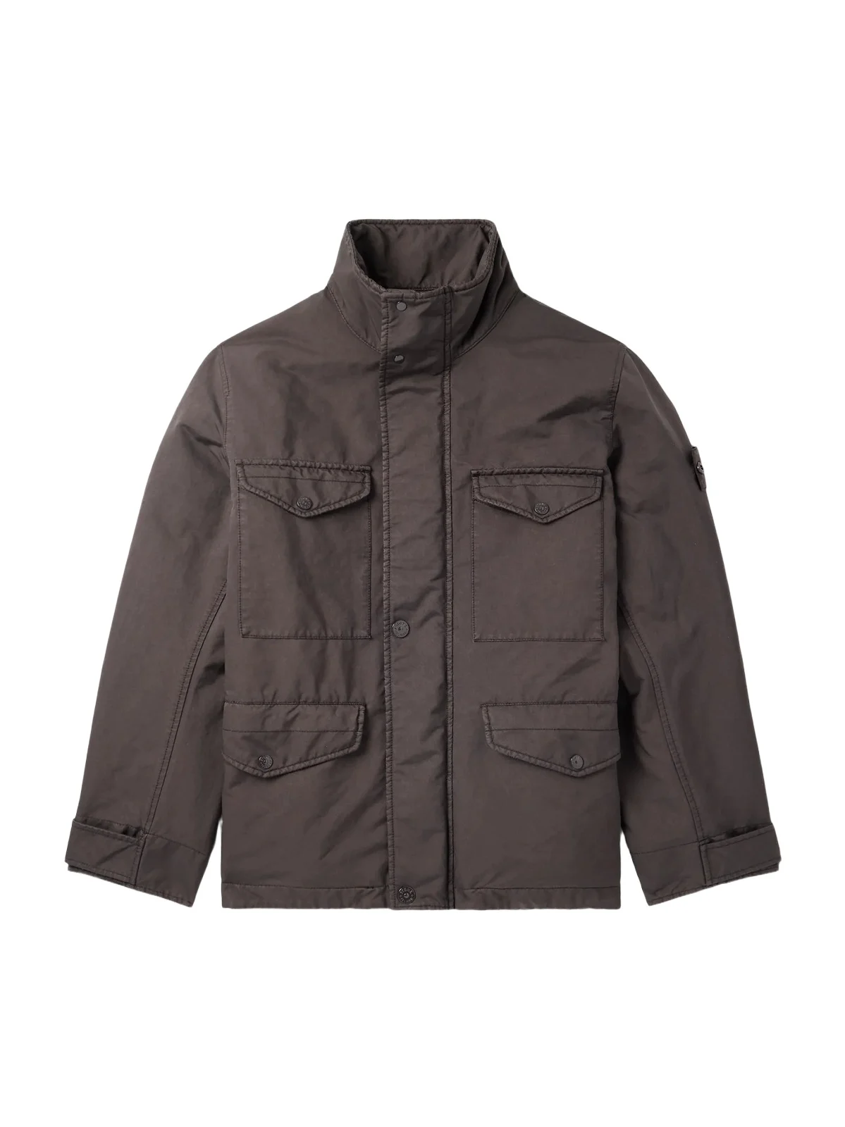 Stone Island STONE ISLAND GHOST Garment-Dyed Padded David Light-TC Field Jacket - Men