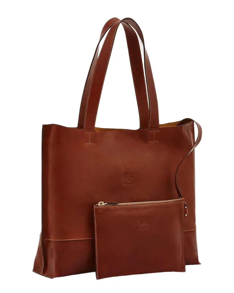 Il Bisonte Valentina Vachetta Leather Tote Bag