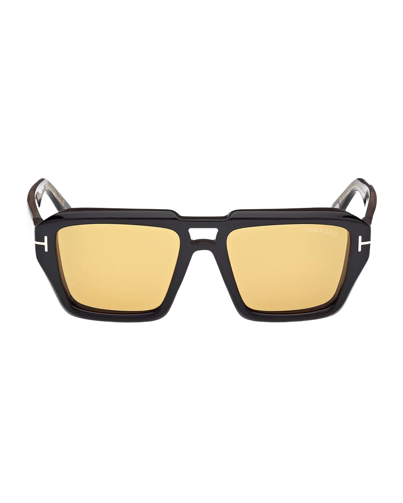 Tom Ford Men's FT1202M Acetate Rectangle Sunglasses