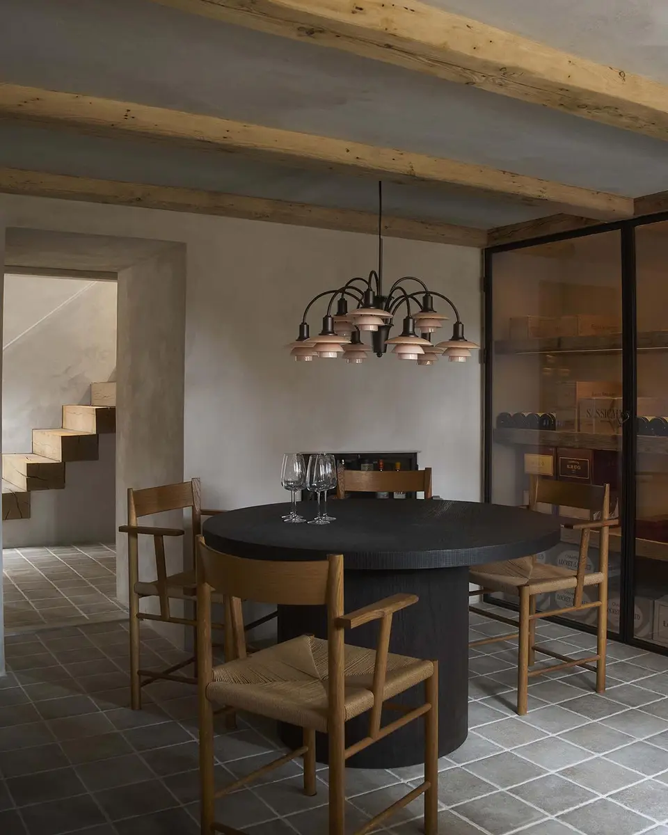 Louis Poulsen PH 1/1 28" Aged Brass 9-Light Chandelier, Centenary Edition | Thumbnail 5 Louis Poulsen PH 1/1 28" Aged Brass 9-Light Chandelier, Centenary Edition | Thumbnail 5