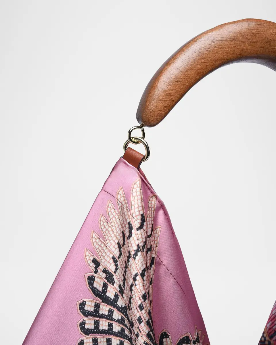 Farm Rio Botanical-Print Scarf Hobo Bag | Thumbnail 2 Farm Rio Botanical-Print Scarf Hobo Bag | Thumbnail 2