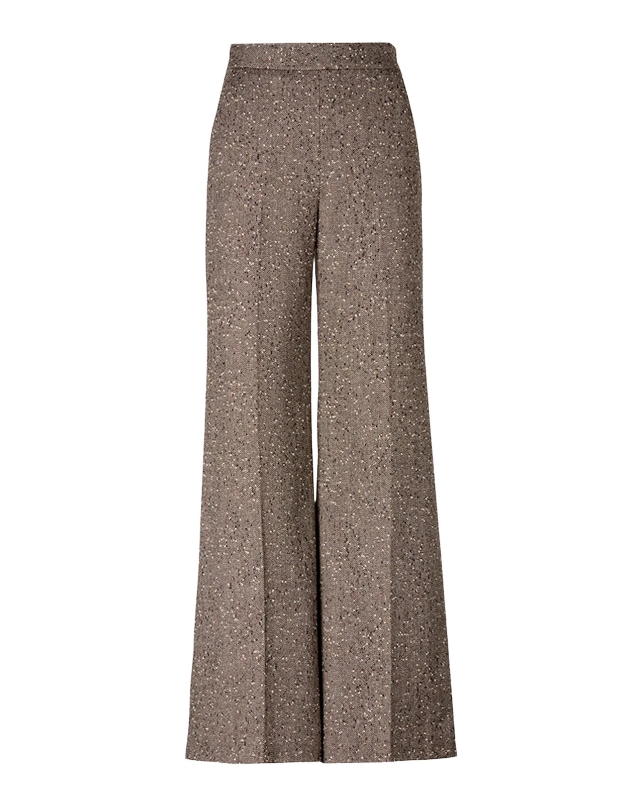 SMYTHE Herringbone Tweed Wide-Leg Pants