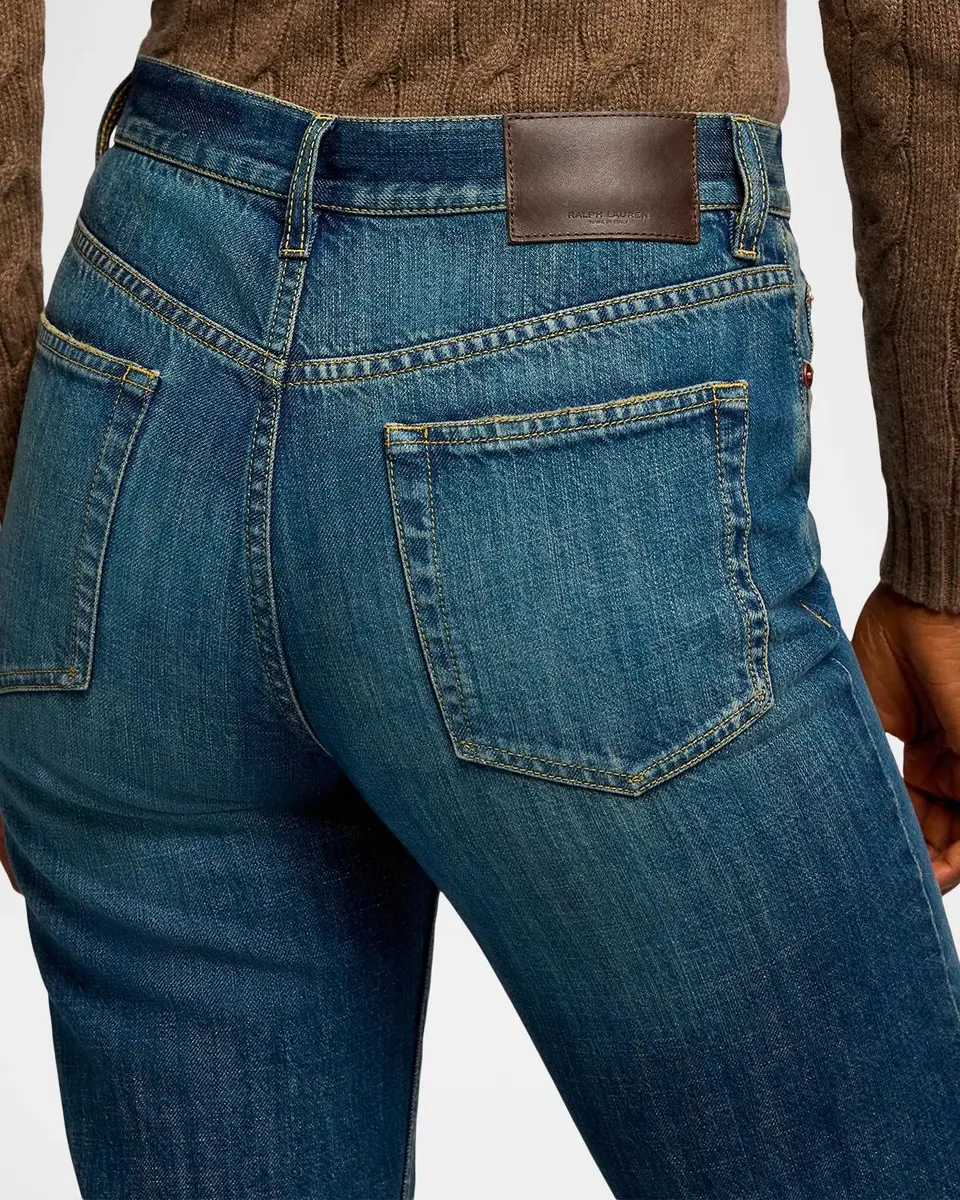 Ralph Lauren Collection Walton Slim Bootcut Jeans | Thumbnail 5