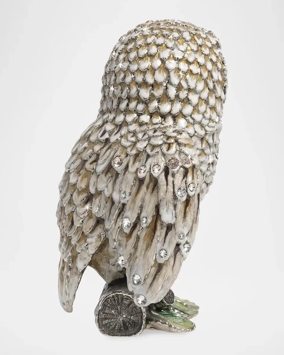 Jay Strongwater Hildy Owl 5" Figurine | Thumbnail 3 Jay Strongwater Hildy Owl 5" Figurine | Thumbnail 3