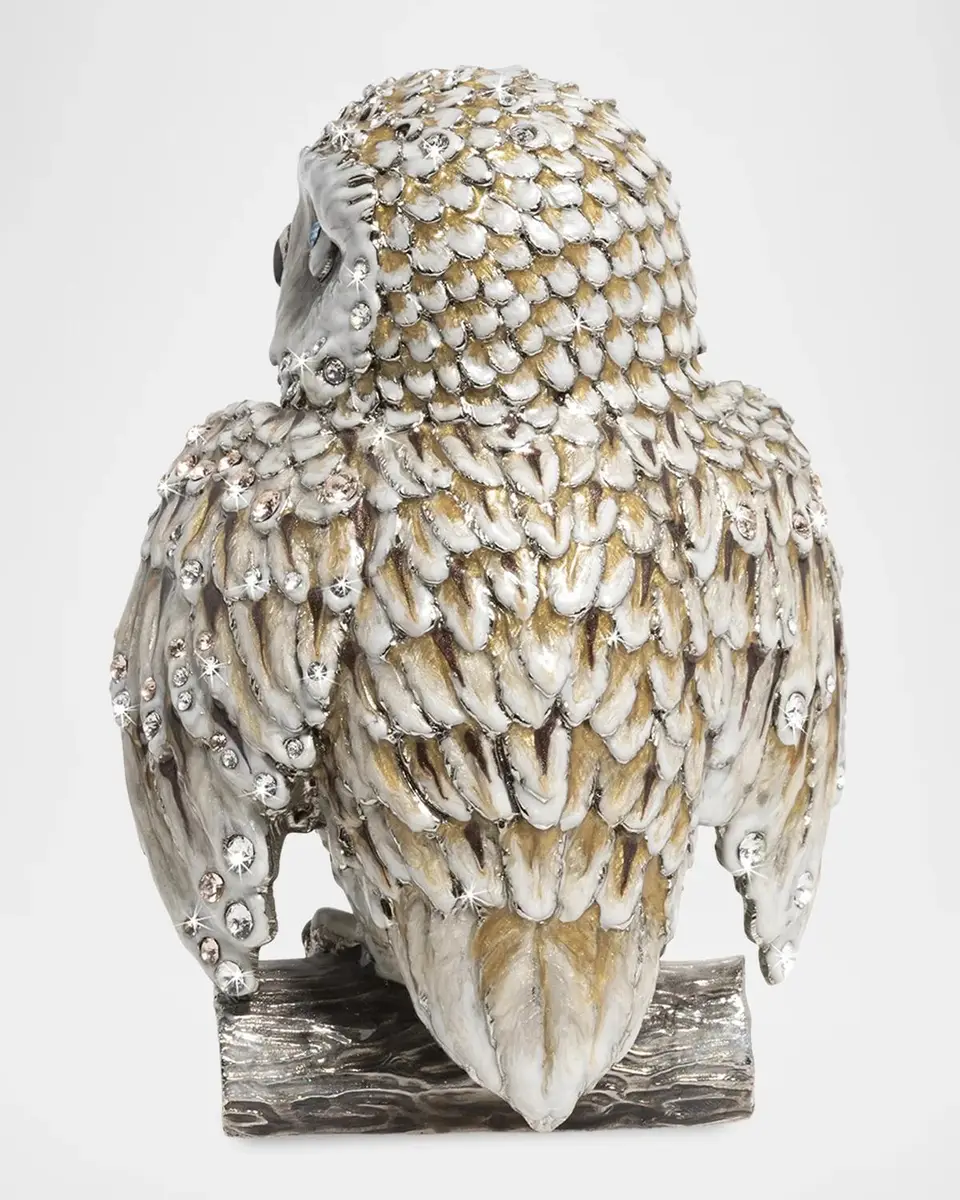 Jay Strongwater Hildy Owl 5" Figurine | Thumbnail 4 Jay Strongwater Hildy Owl 5" Figurine | Thumbnail 4