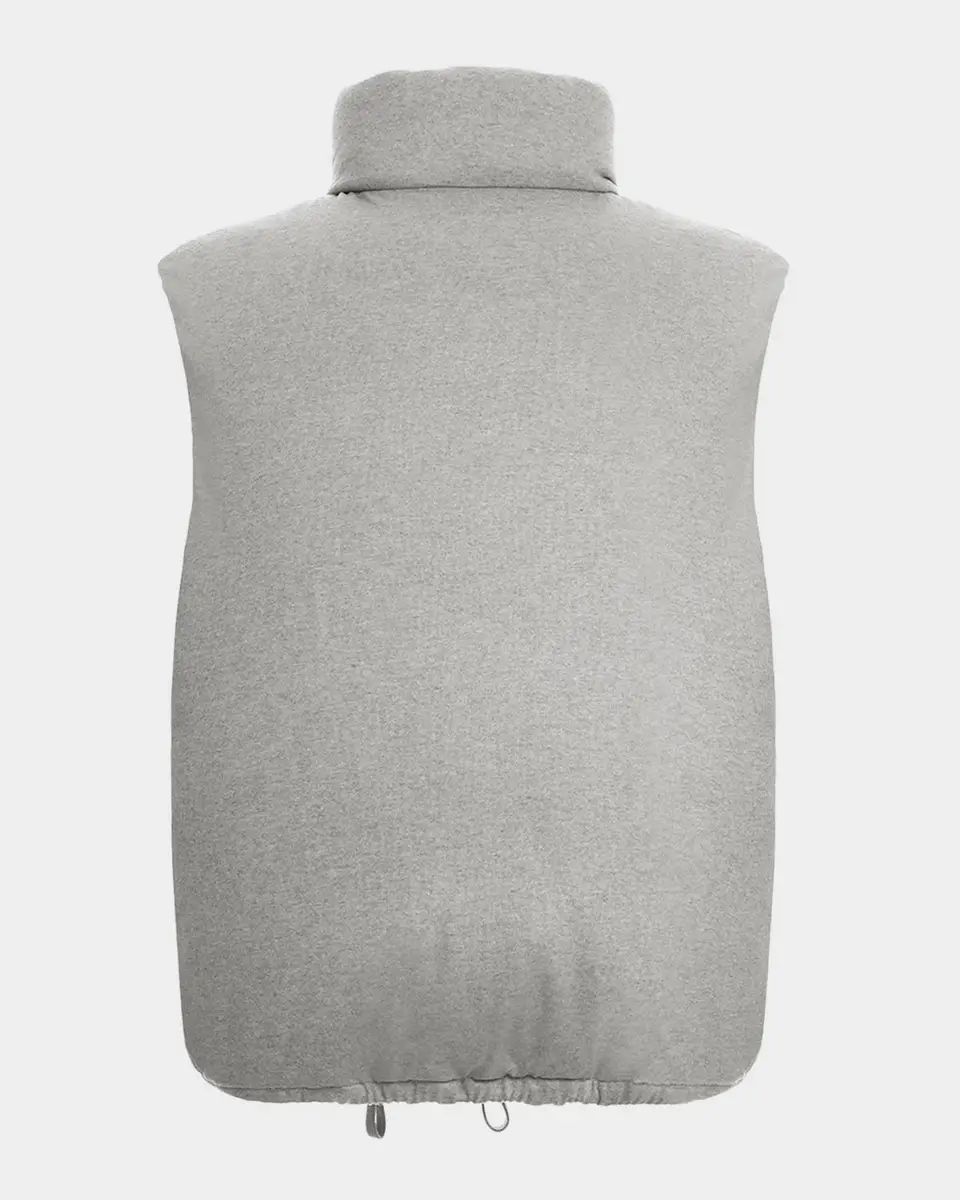 Malo Men's Reversible Cashmere-Wool Down Vest | Thumbnail 3