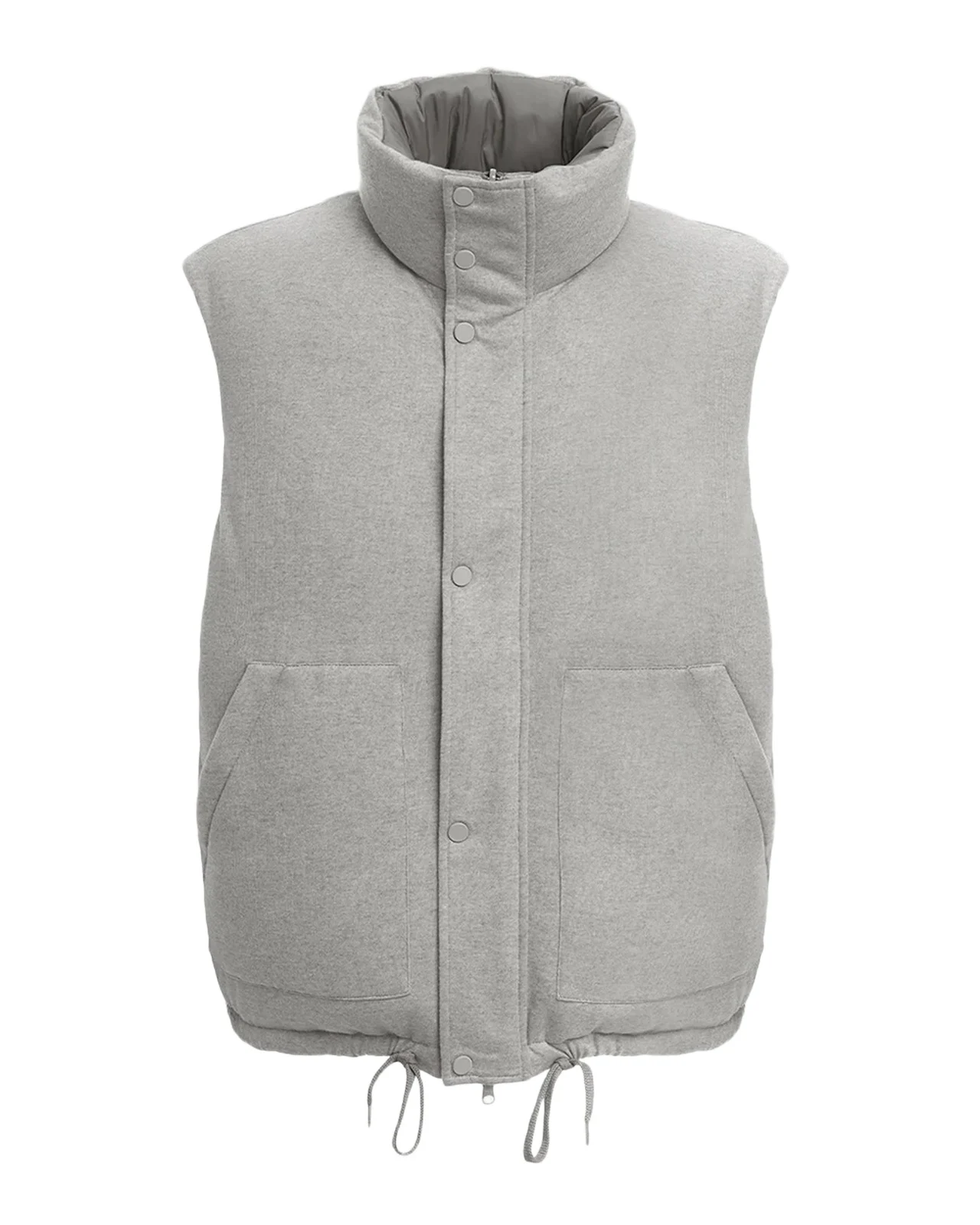 Malo Men's Reversible Cashmere-Wool Down Vest