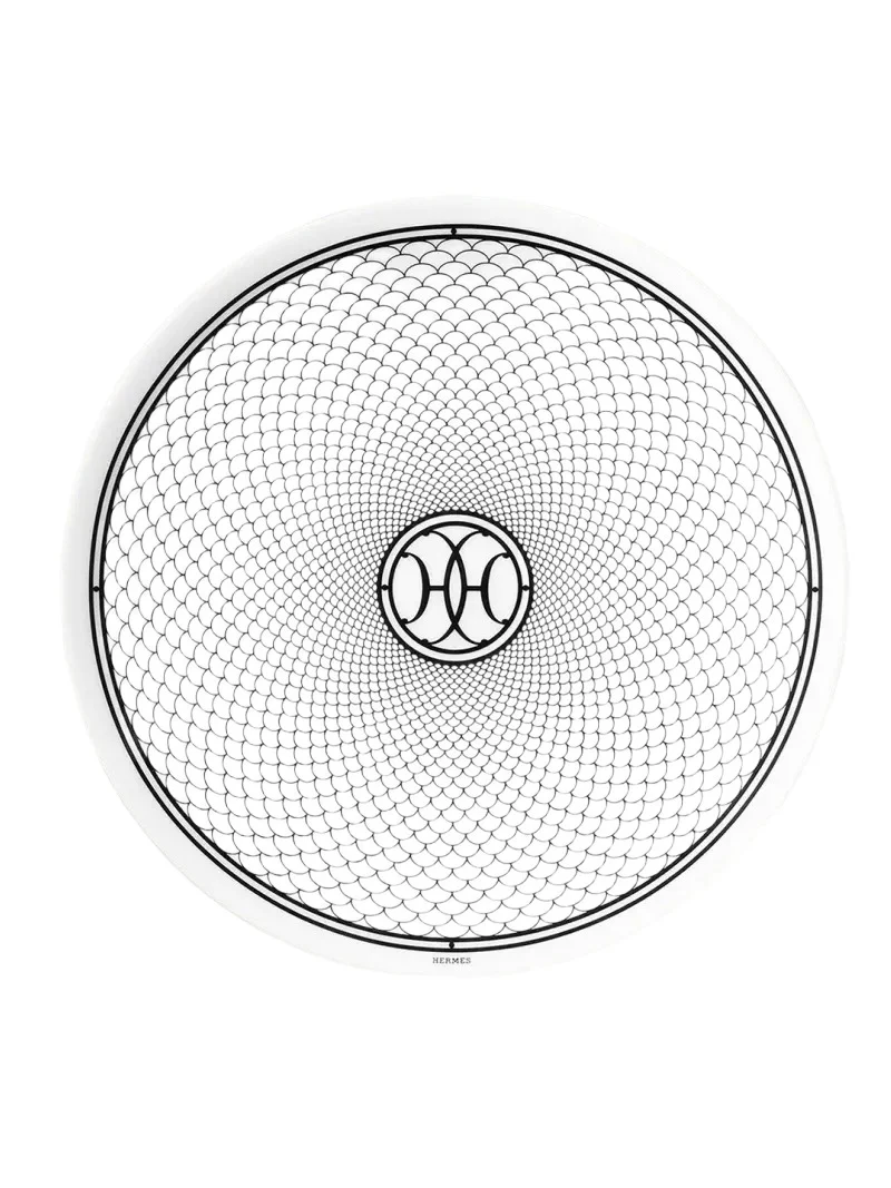 HERMÈS H Deco Bread & Butter Plate No. 1