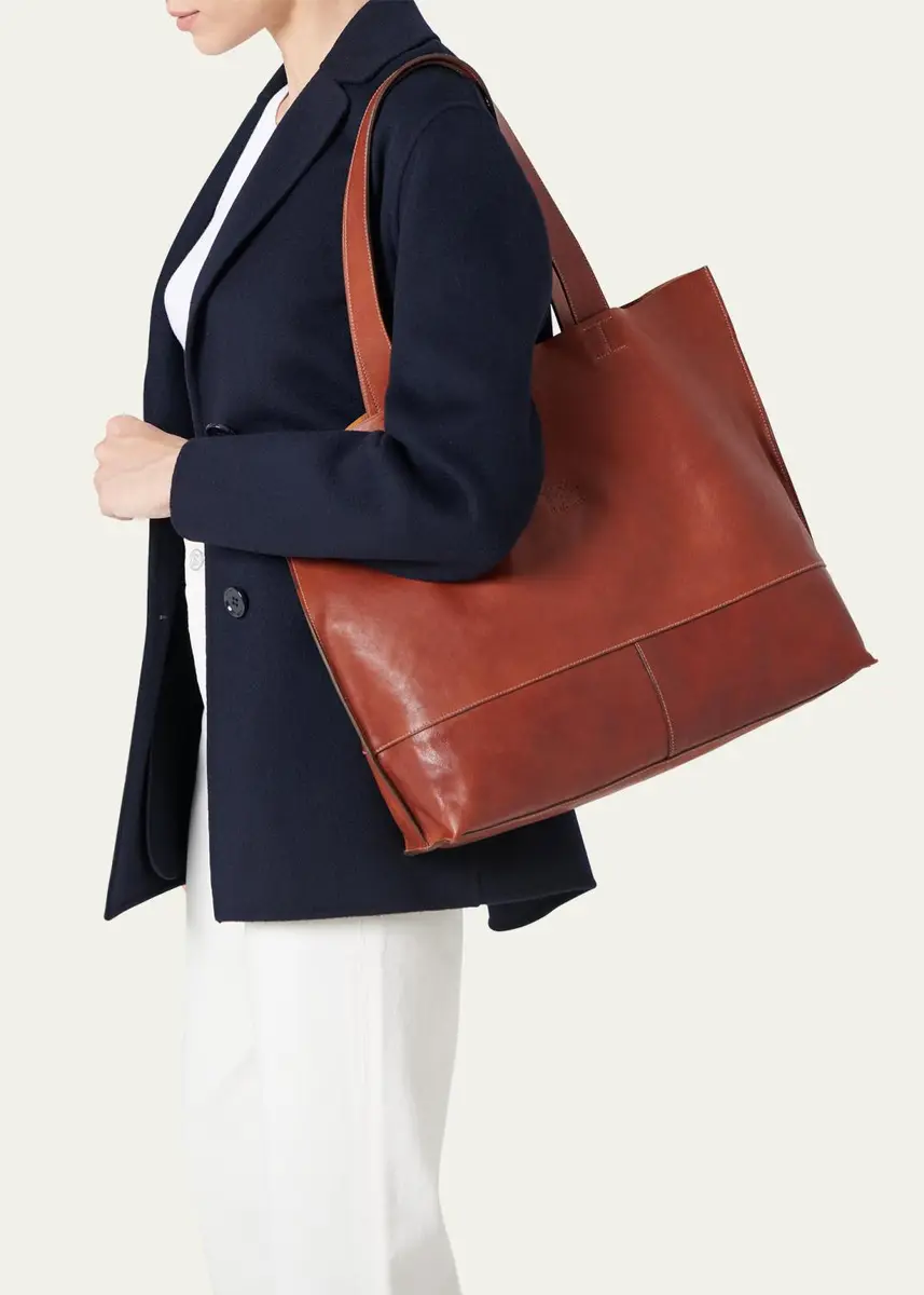 Il Bisonte Valentina Vachetta Leather Tote Bag | Thumbnail 2 Il Bisonte Valentina Vachetta Leather Tote Bag | Thumbnail 2